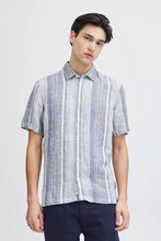 Load image into Gallery viewer, Casual Friday - Anton SS Linen Striped Shirt