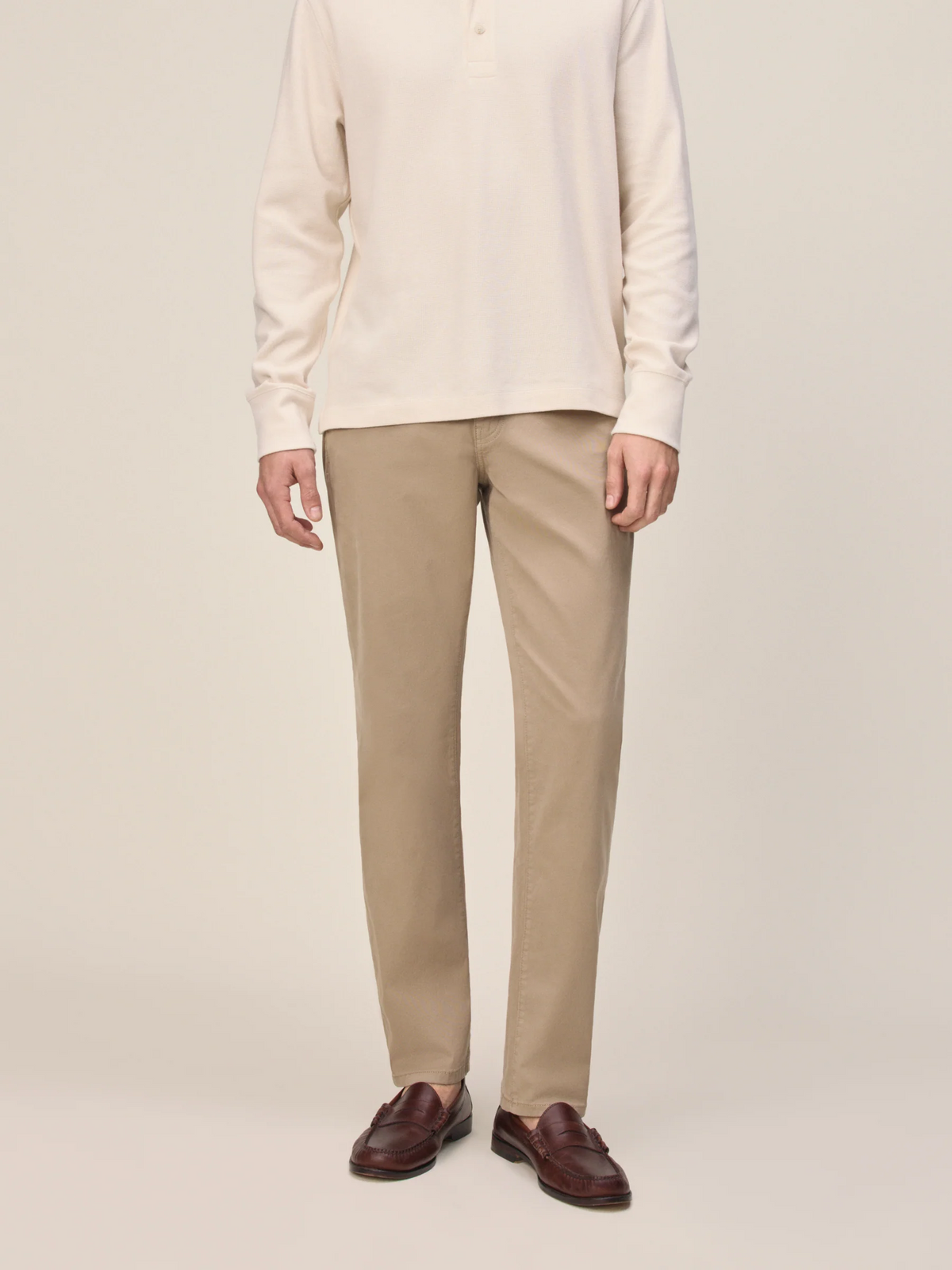 Warp + Weft - Ord Straight Twill Pant - Hazelnut