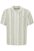 Casual Friday - Isak RC Striped Linen Mix Shirt