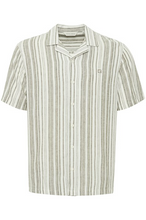 Load image into Gallery viewer, Casual Friday - Isak RC Striped Linen Mix Shirt