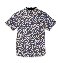 Load image into Gallery viewer, Roark - Journey Woven SS Shirt - Abstract Swirl Slate