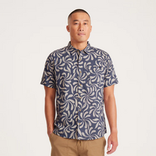 Load image into Gallery viewer, Roark - Journey Woven SS Shirt - Abstract Swirl Slate