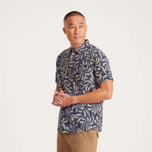 Load image into Gallery viewer, Roark - Journey Woven SS Shirt - Abstract Swirl Slate