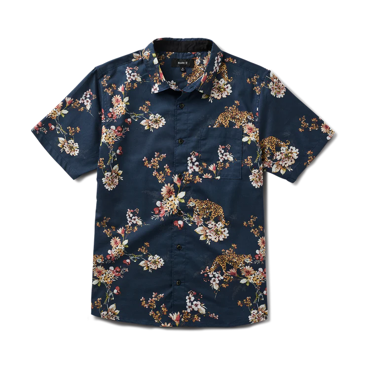 Roark - Journey Short Sleeve Shirt - Deep Navy