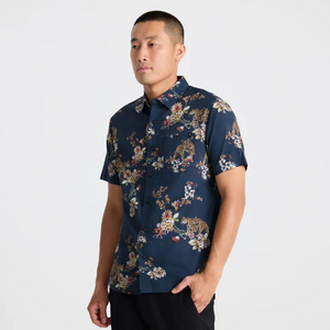 Roark - Journey Short Sleeve Shirt - Deep Navy