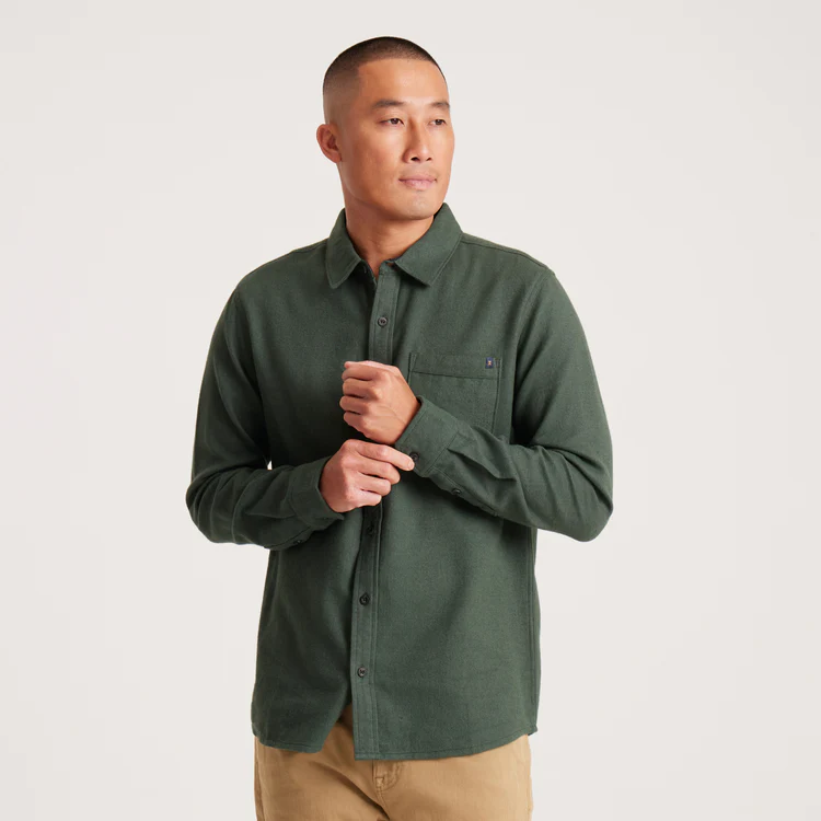 Roark - Crossroads Organic Cotton Flannel Shirt
