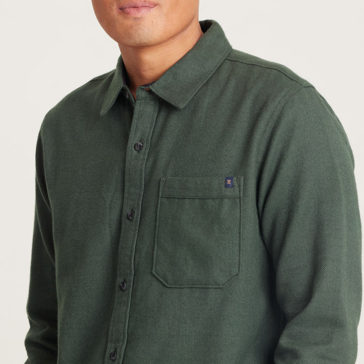 Roark - Crossroads Organic Cotton Flannel Shirt