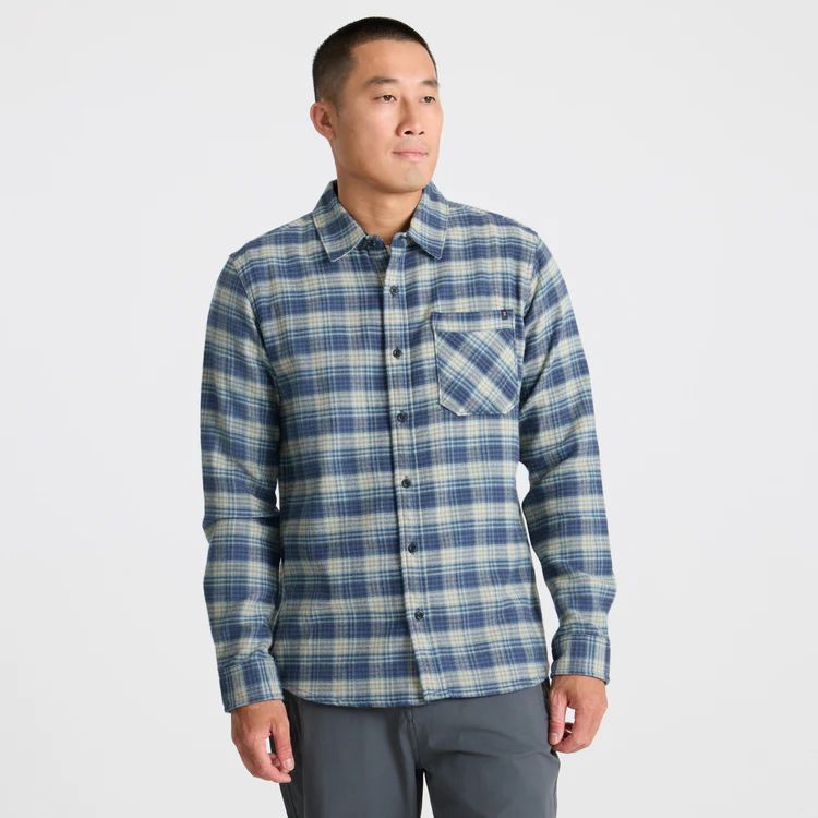 Roark - Crossroads Organic Cotton Flannel Shirt