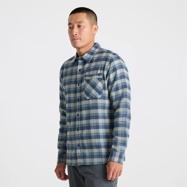 Roark - Crossroads Organic Cotton Flannel Shirt