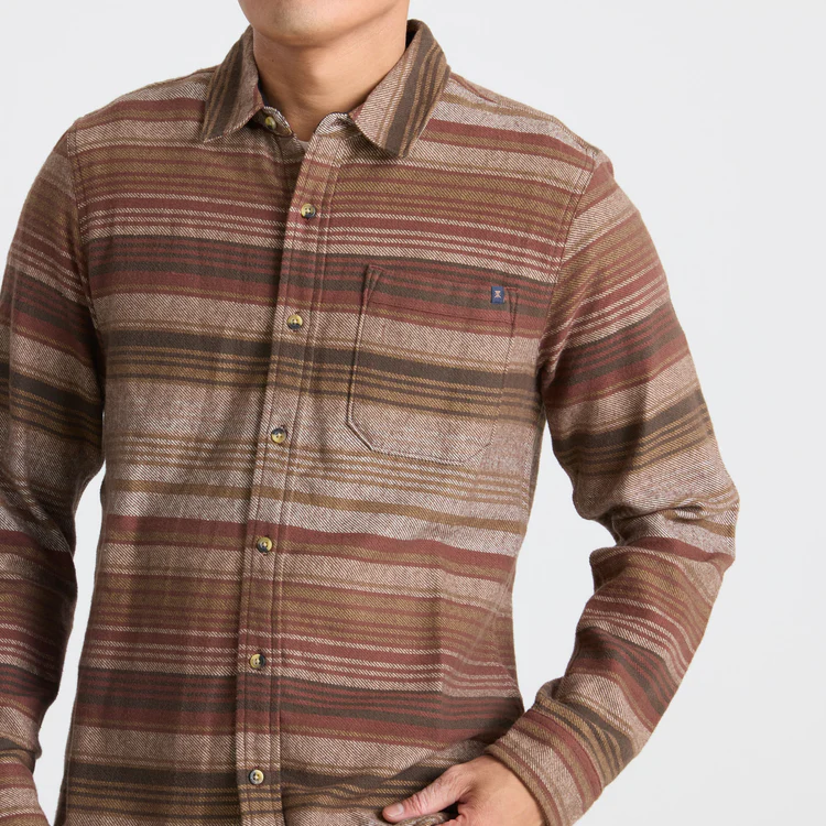 Roark - Crossroads Organic Cotton Flannel Shirt