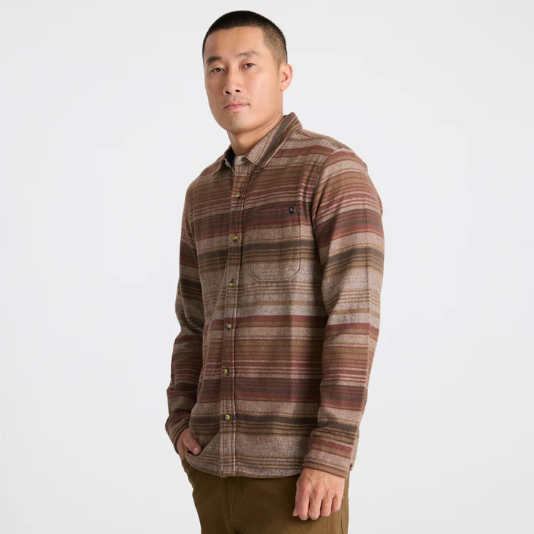 Roark - Crossroads Organic Cotton Flannel Shirt