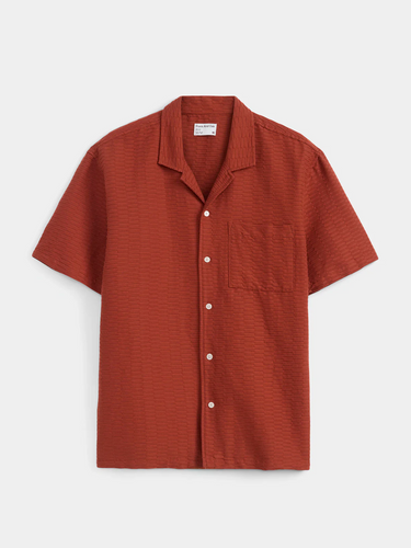 Frank & Oak - Textured Camp Collar Shirt