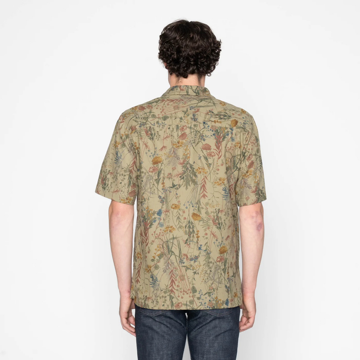 Naked & Famous - Aloha Shirt - Flowers Painting