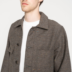 Naked & Famous - Chore Coat - Wool Blend Multi Nep