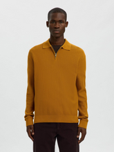 Load image into Gallery viewer, Selected - Cran Knit Polo Shirt