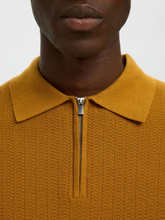 Load image into Gallery viewer, Selected - Cran Knit Polo Shirt