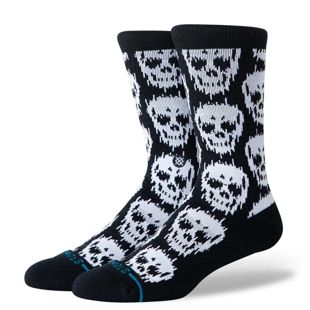 Stance - Static Skull Crew Socks
