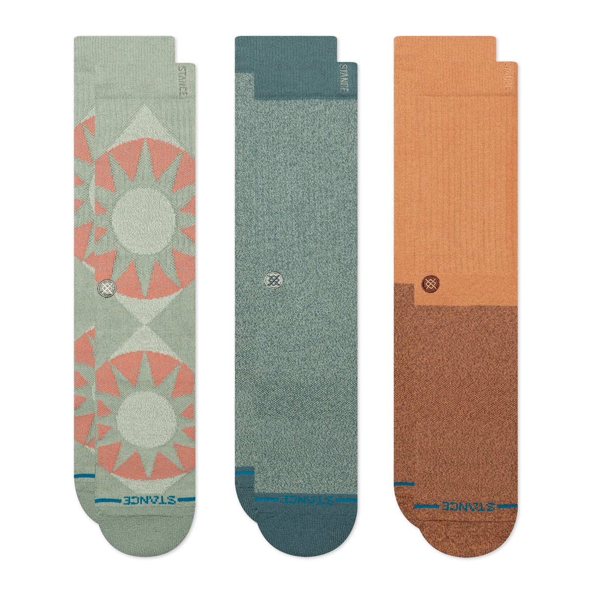 Stance Sunnyville Crew Socks 3 Pack