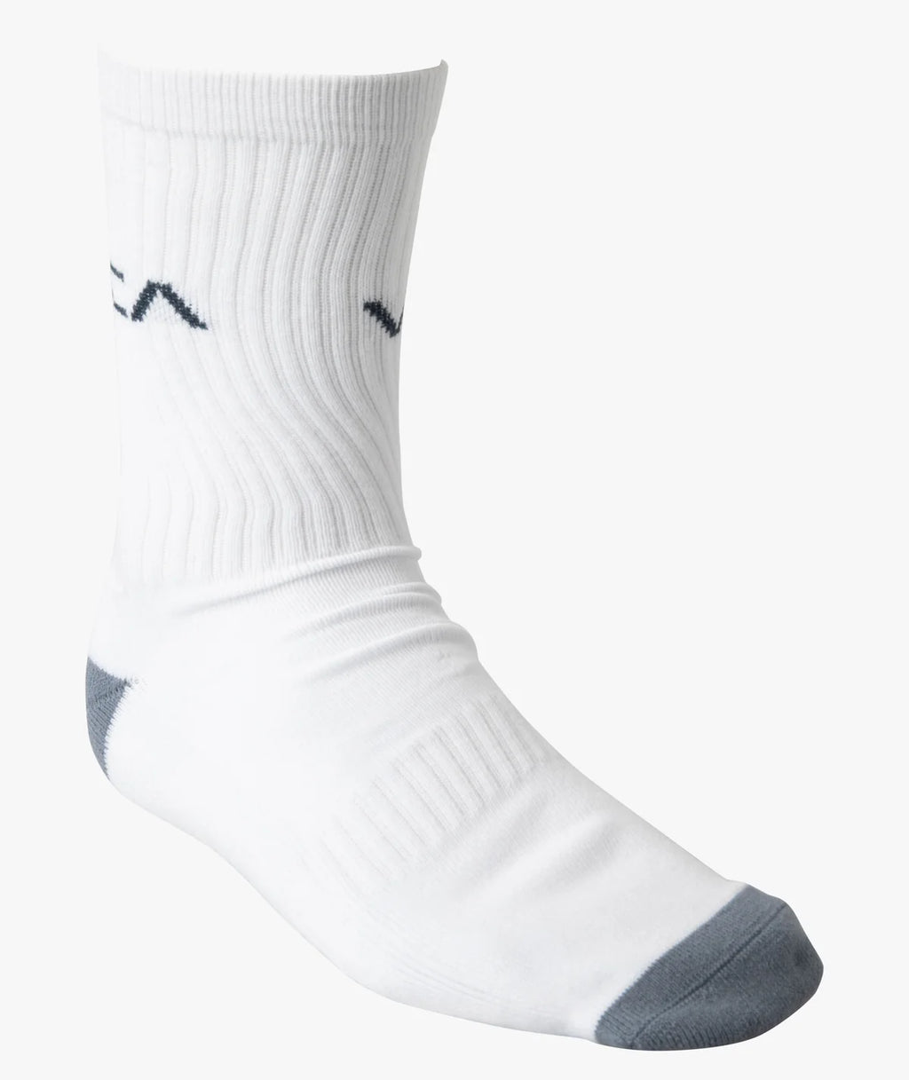 RVCA - 2-Pack Curtis Stripe Crew Socks