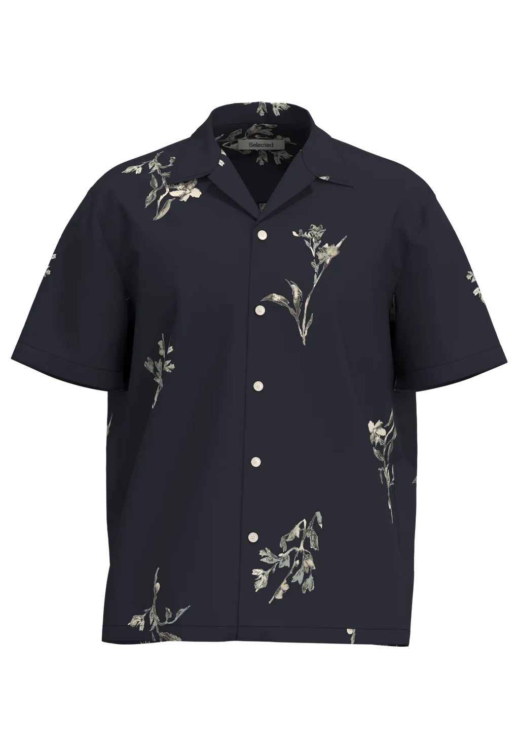 Selected - Terry AOP Short Sleeve Shirt