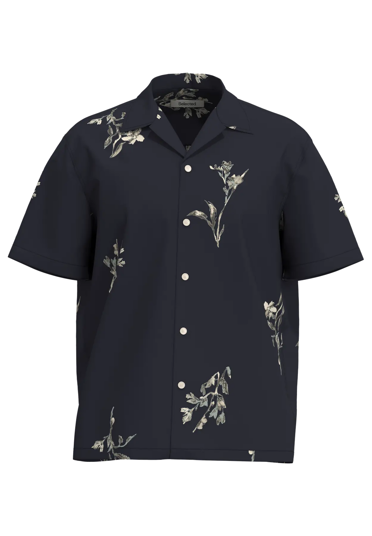 Selected - Terry AOP Short Sleeve Shirt