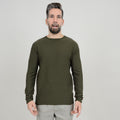 Hedge - Knit Pullover Burnt Olive
