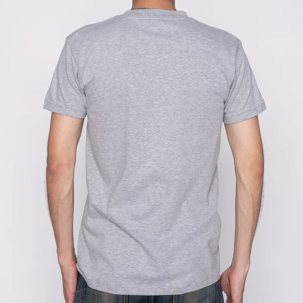Naked & Famous - Pocket Tee - Slub Nep Rinsed Denim