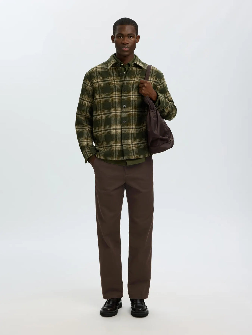 Selected STRAIGHT MILES TWILL PANT 196
