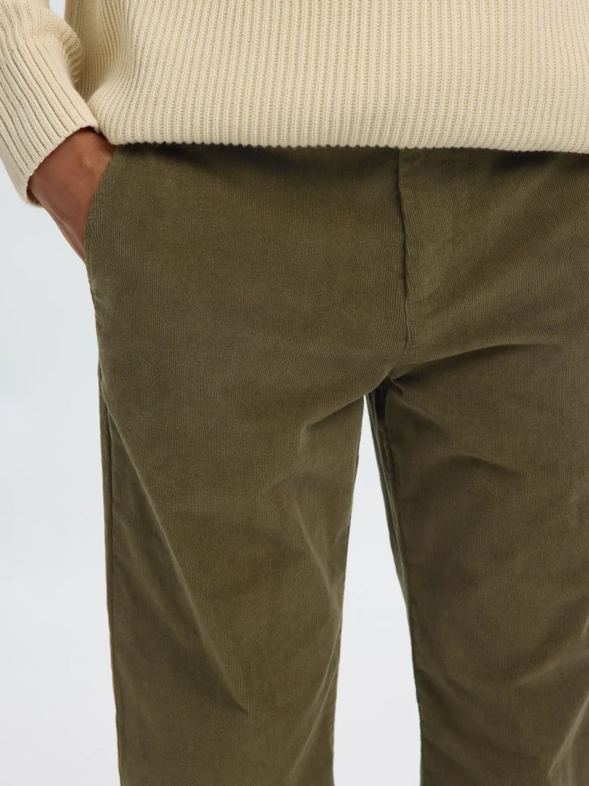 Selected STRAIGHT MILES CORD PANT