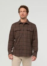 Load image into Gallery viewer, Duer Performance Flannel Overshirt