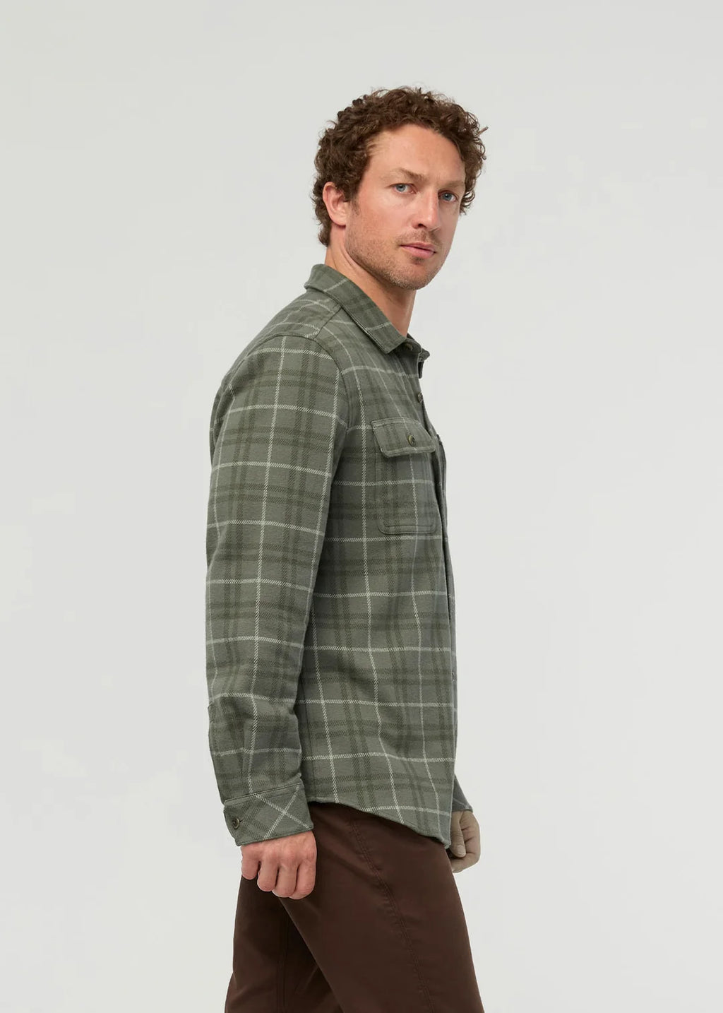 Duer Performance Flannel Overshirt