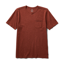 Load image into Gallery viewer, Roark - Well Worn Organic Midweight Tee - Red Wine