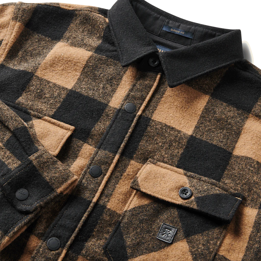 Roark - Nordsman Flannel - Dark Khaki