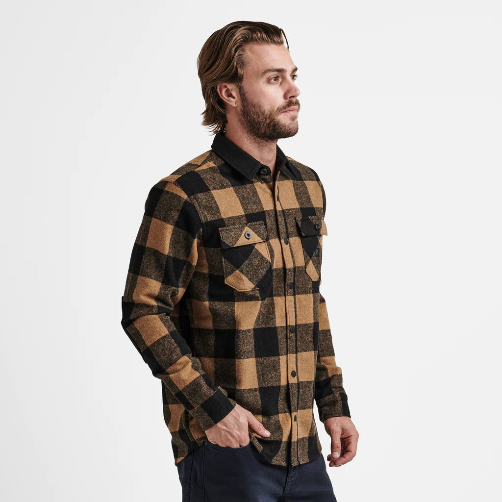 Roark - Nordsman Flannel - Dark Khaki