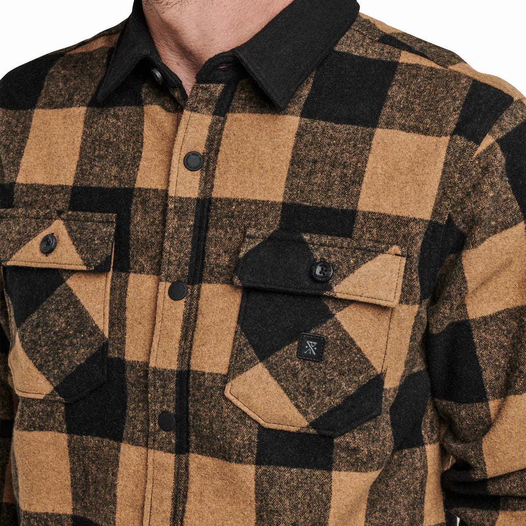 Roark - Nordsman Flannel - Dark Khaki