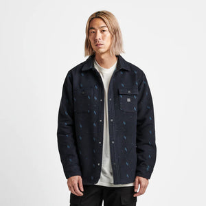 Roark - Andes Flannel - Dark Navy 2