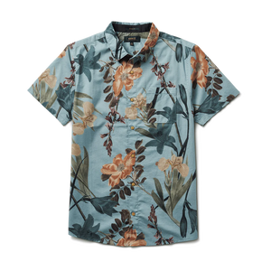 Roark - Journey Shirt - Dusty Blue Far East Floral