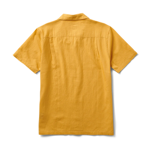 Roark - Gonzo Camp Collar Shirt - Dusty Gold Kampai