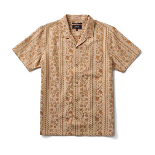 Roark - Gonzo Camp Collar Shirt - Sarda Almond