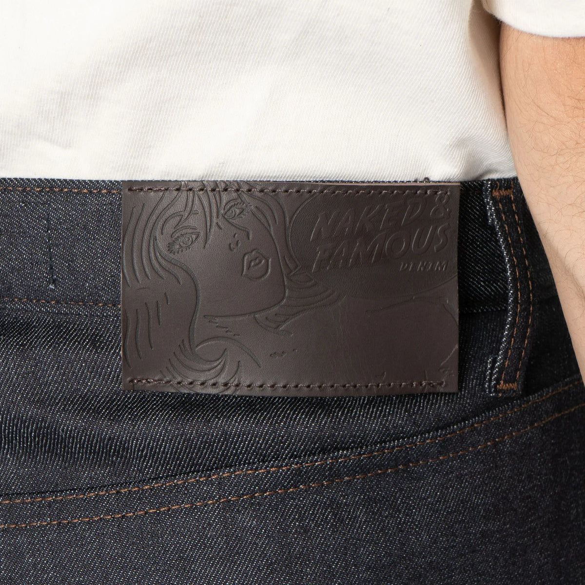 Naked & Famous Denim - Strong Guy - Blue Haze Stretch Selvedge