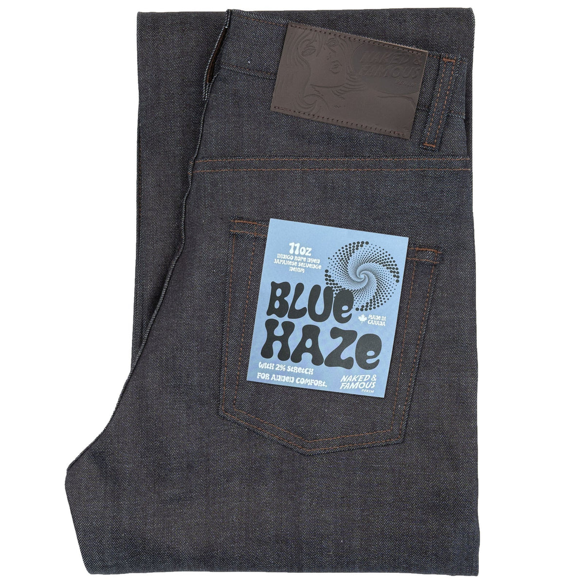Naked & Famous Denim - Strong Guy - Blue Haze Stretch Selvedge