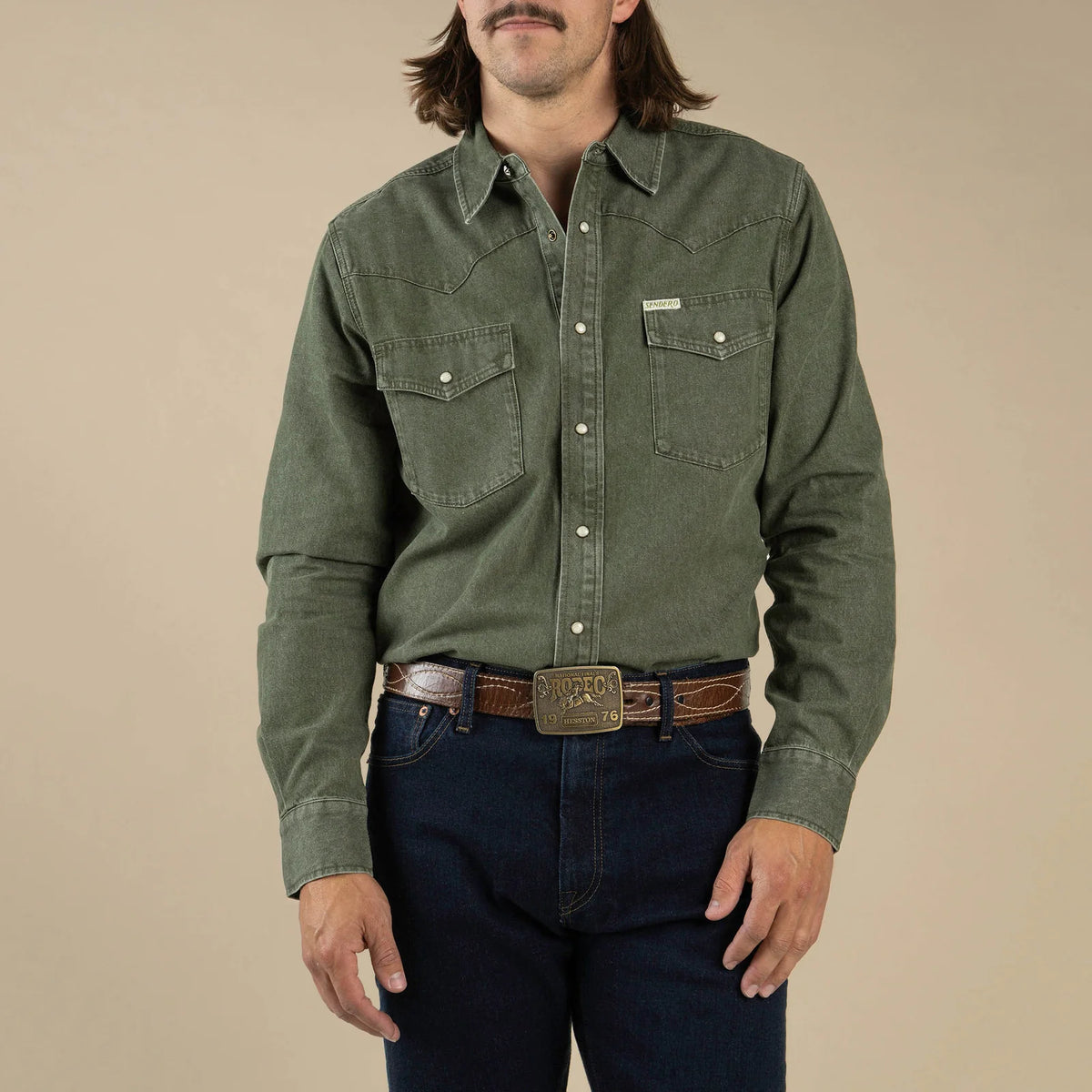 Sendero Provisions Co. The Wyatt Pearl Snap