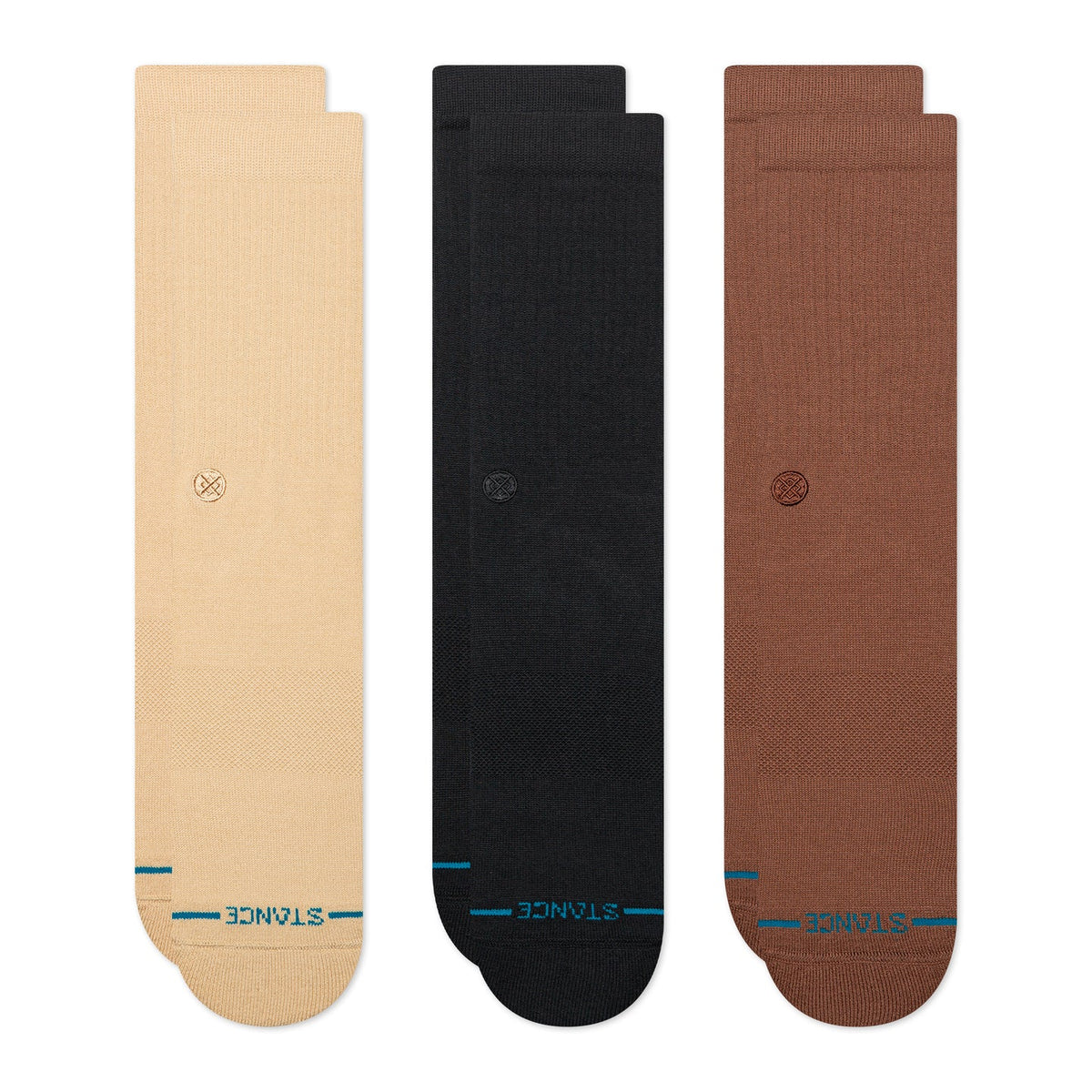 Stance - Icon Crew Socks 3 Pack