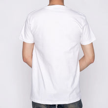 Load image into Gallery viewer, Naked &amp; Famous - Pocket Tee White Kimono Print Scales