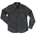 Sendero Provisions Co. The Wyatt Pearl Snap Long Sleeve Solid Shirt