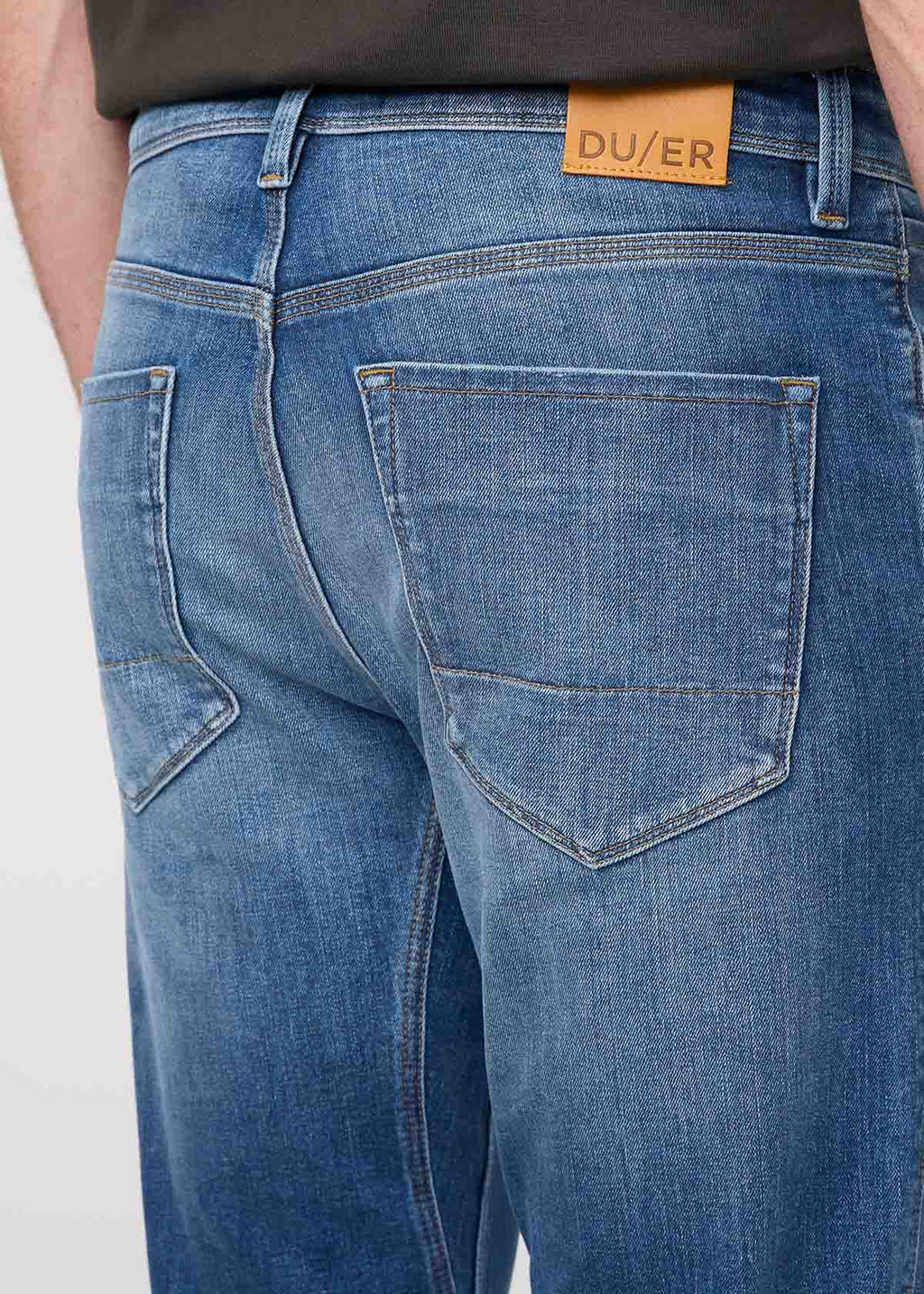 Duer - Performance Denim+ - Slim Straight - Alpine Indigo