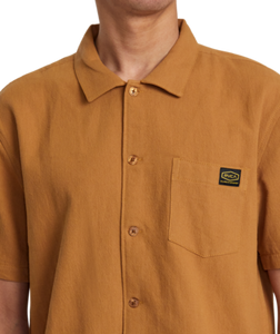 RVCA - Day Shift Solid Short Sleeve Shirt