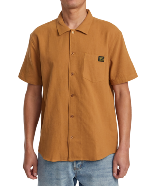 RVCA - Day Shift Solid Short Sleeve Shirt