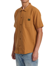 Load image into Gallery viewer, RVCA - Day Shift Solid Short Sleeve Shirt