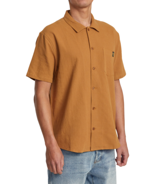 RVCA - Day Shift Solid Short Sleeve Shirt